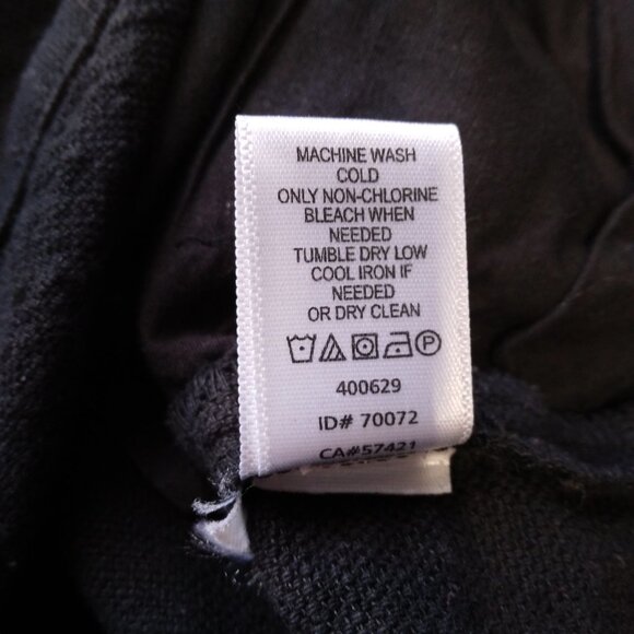 Ann Taylor Loft The Riviera Short Black Fringe Hem Size 6 - Picture 10 of 10